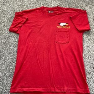 Harley Davidson size L red